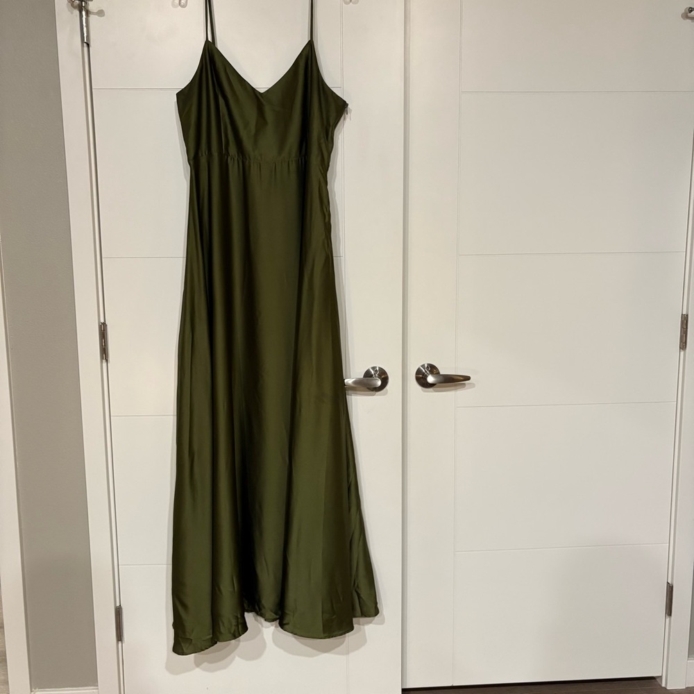 Show Me Your MuMu Sage Green Maxi Dress - Picture 4 of 11